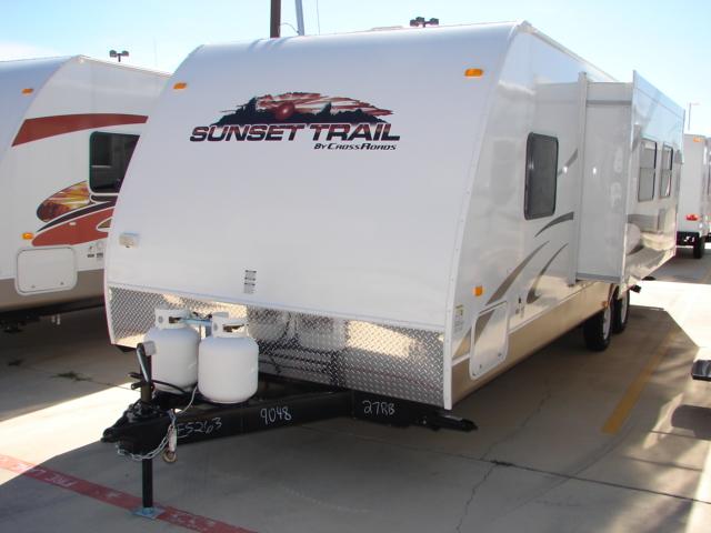 New 2010 Crossroads Sunset Trail 27RB Travel Trailer For Sale